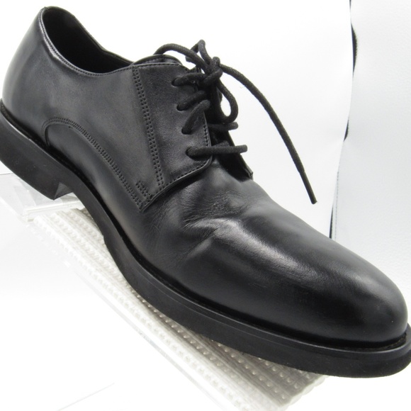 Pronto Size 10 M Black Leather Oxford Mens C3A A16 main image 4